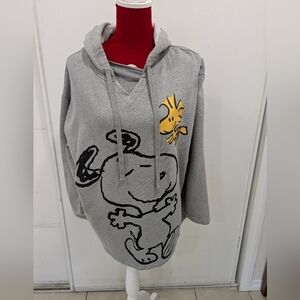 Peanuts Grey Hoodie Tunic